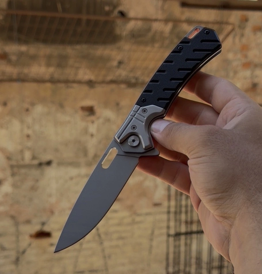 D2 ÇELİK / 2363 BK SİYAH RENK ÇAKI 21 CM