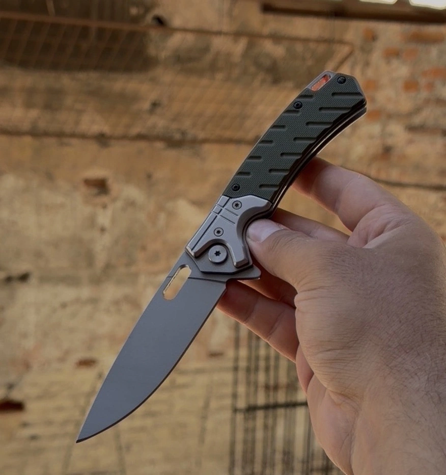 D2 ÇELİK / 2363 GRN YEŞİL RENK ÇAKI 21 CM