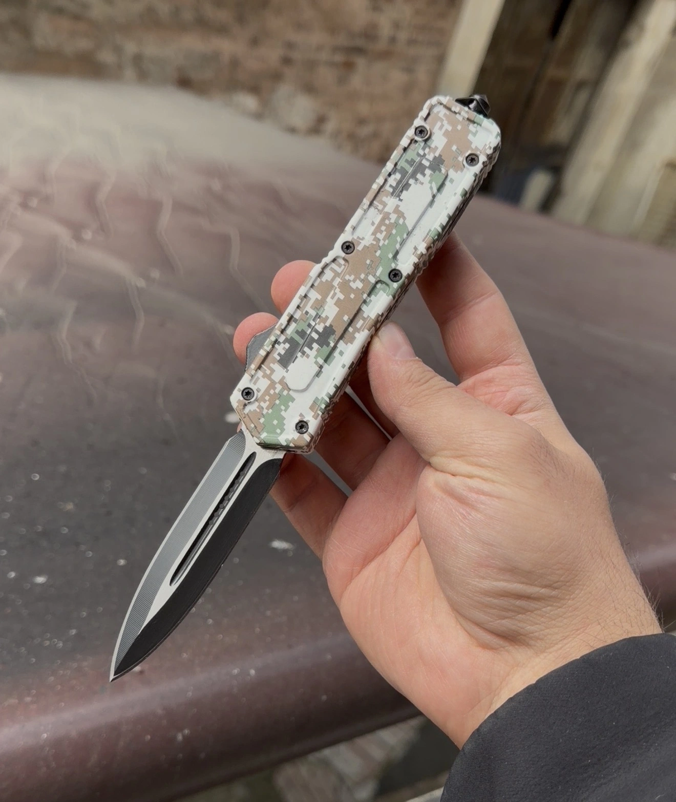 Microtech Kamuflaj Kasa 21cm