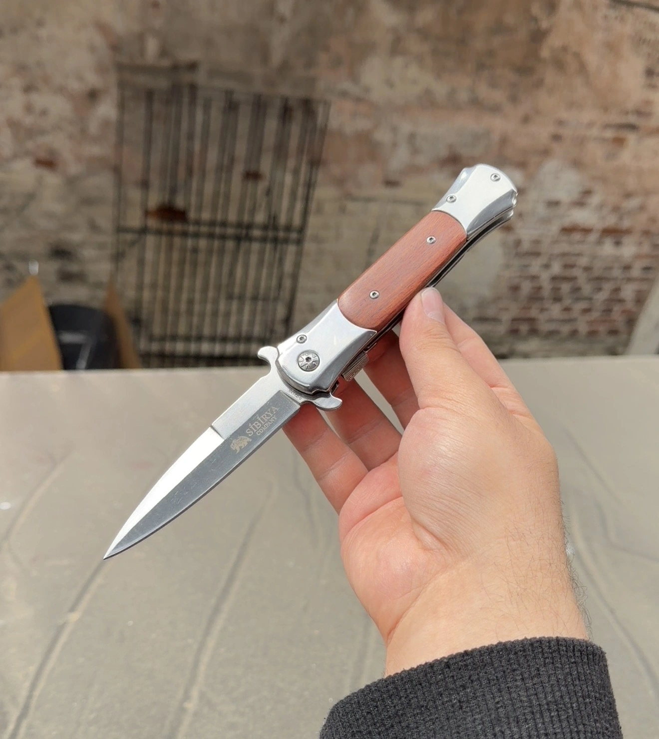 Sibirya S2213 B Ahsap Kabze 20cm