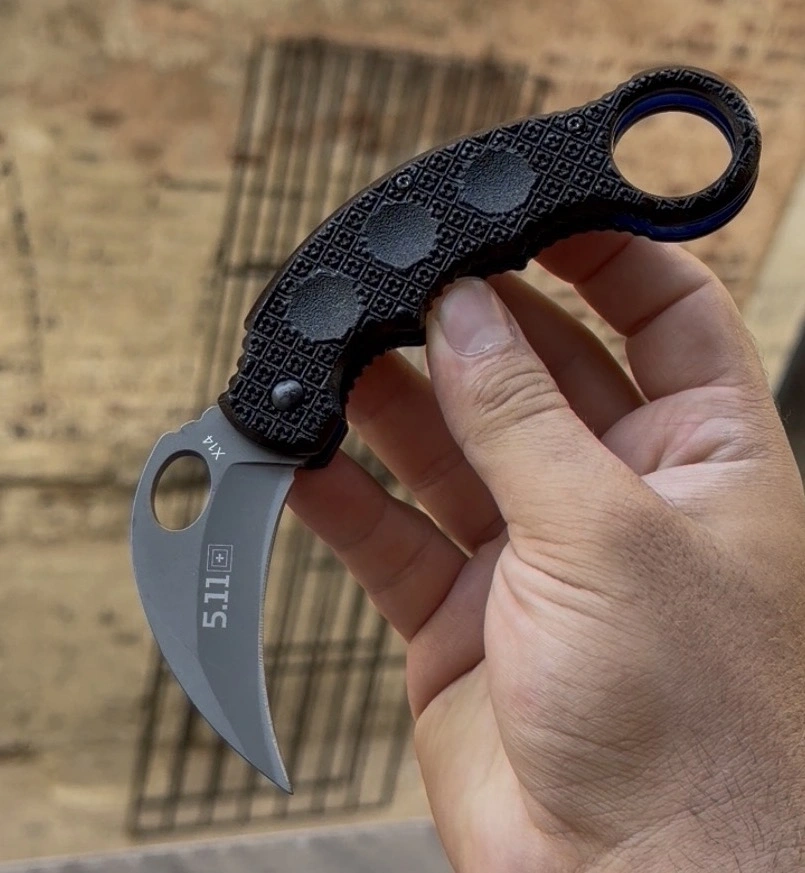 SİYAH KARAMBİT 5 11 TARANİ KNİFE SERİSİ 16CM
