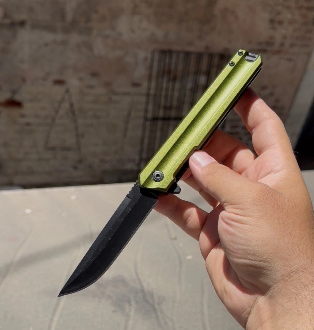 SPYDERCO MODEL YEŞİL KABZE PASLANMAZ ÇELİK 21CM