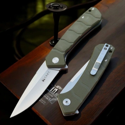 CRKT MİKA KABZE PASLANMAZ CELİK CLİPSLİ 20 CM