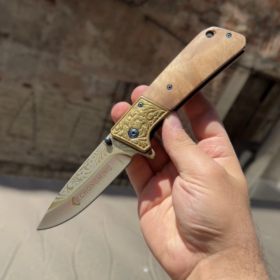 Chongming CM71 Gold Çakı