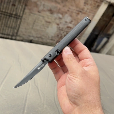 Sibirya Siyah İnce 21cm Çakı