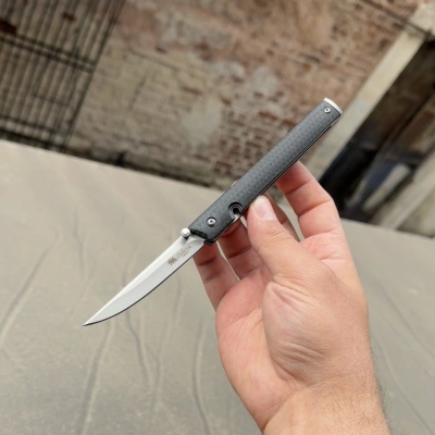 Sibirya Gümüş İnce 21cm Çakı