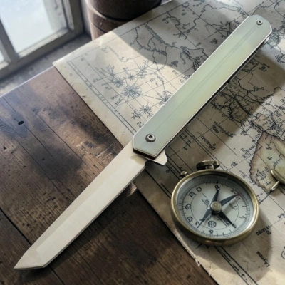 D2 Çelik Habsbugs Tanto 21 cm Çakı