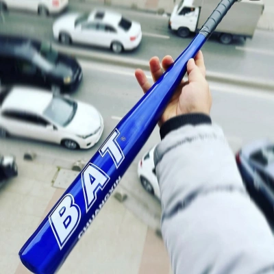 BAT aliminyum 3mm kalınlık 65 cm beyzbol sopası