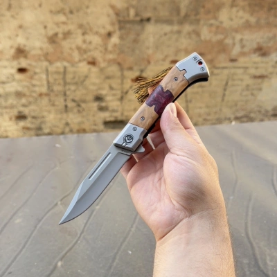 Chongming CM138 Pleksi Ahsap Kabze 22cm