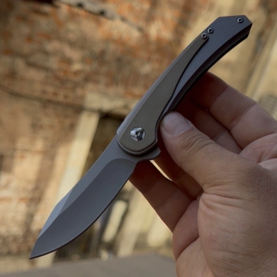 D2 ÇELİK / 18 CM ŞIK TASARIM SOFT KALİTELİ ÇAKI
