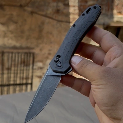 Grey Wolf BS25-10004 Bk D2 paslanmaz çelik Çakı 21 cm