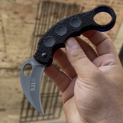 SİYAH KARAMBİT 5 11 TARANİ KNİFE SERİSİ 16CM