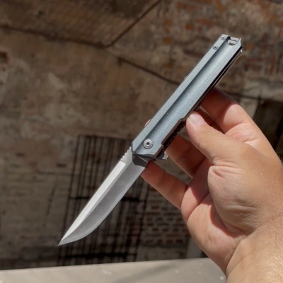 SPYDERCO MODEL GRİ KABZE PASLANMAZ ÇELİK 21CM