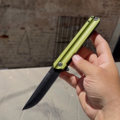 SPYDERCO MODEL YEŞİL KABZE PASLANMAZ ÇELİK 21CM