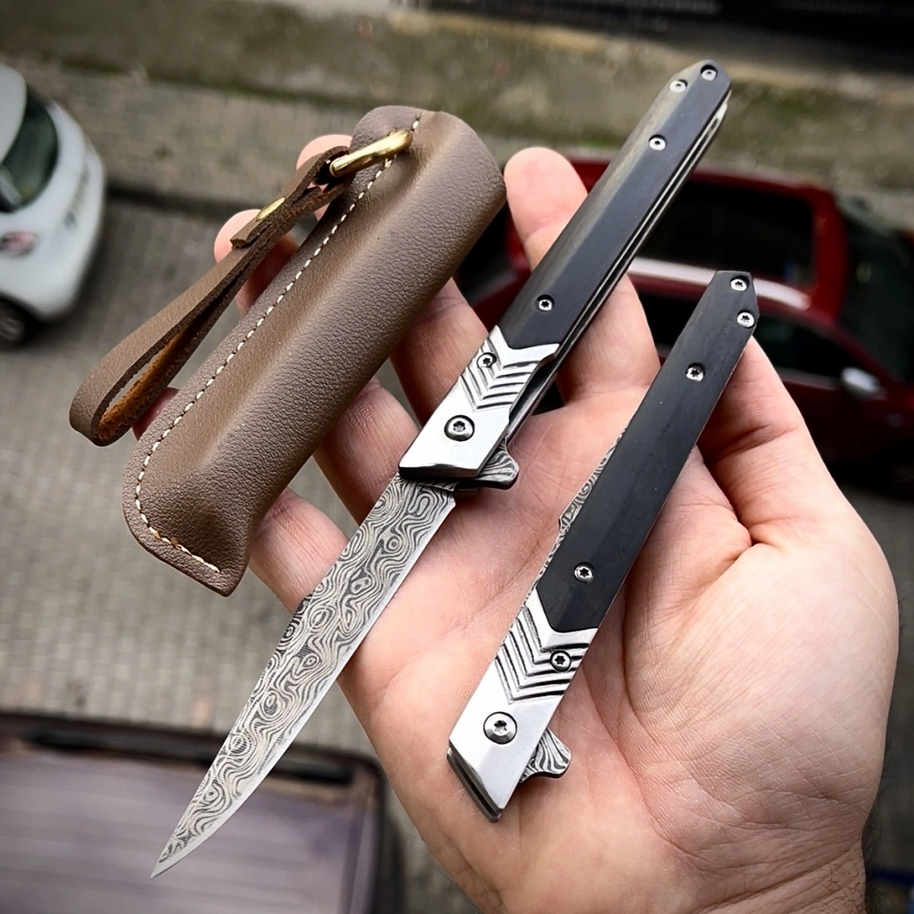 M390 SİYAH AHSAP DAMASCUS