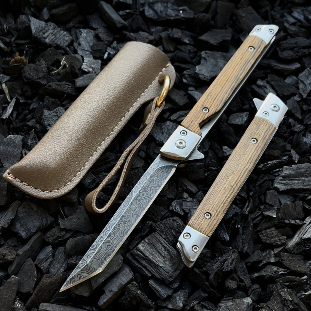 M390 AHSAP TANTO DAMASCUS