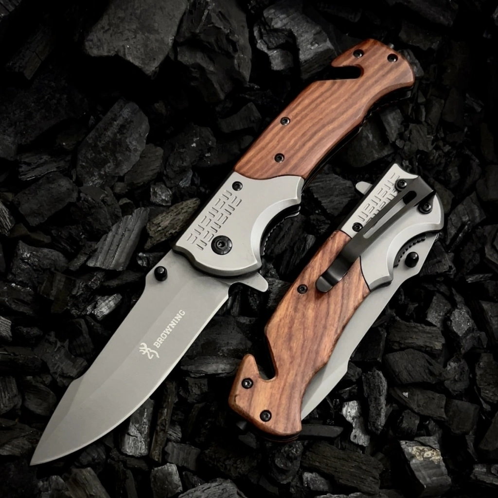 BROWNİNG AHSAP KEMER KESMELİ KAMP ÇAKISI 21CM