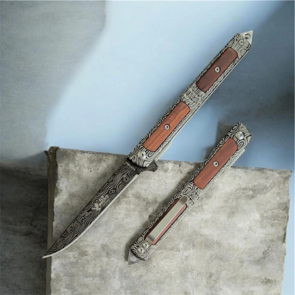 M390 AHSAP DAMASCUS DÜZ AĞIZ