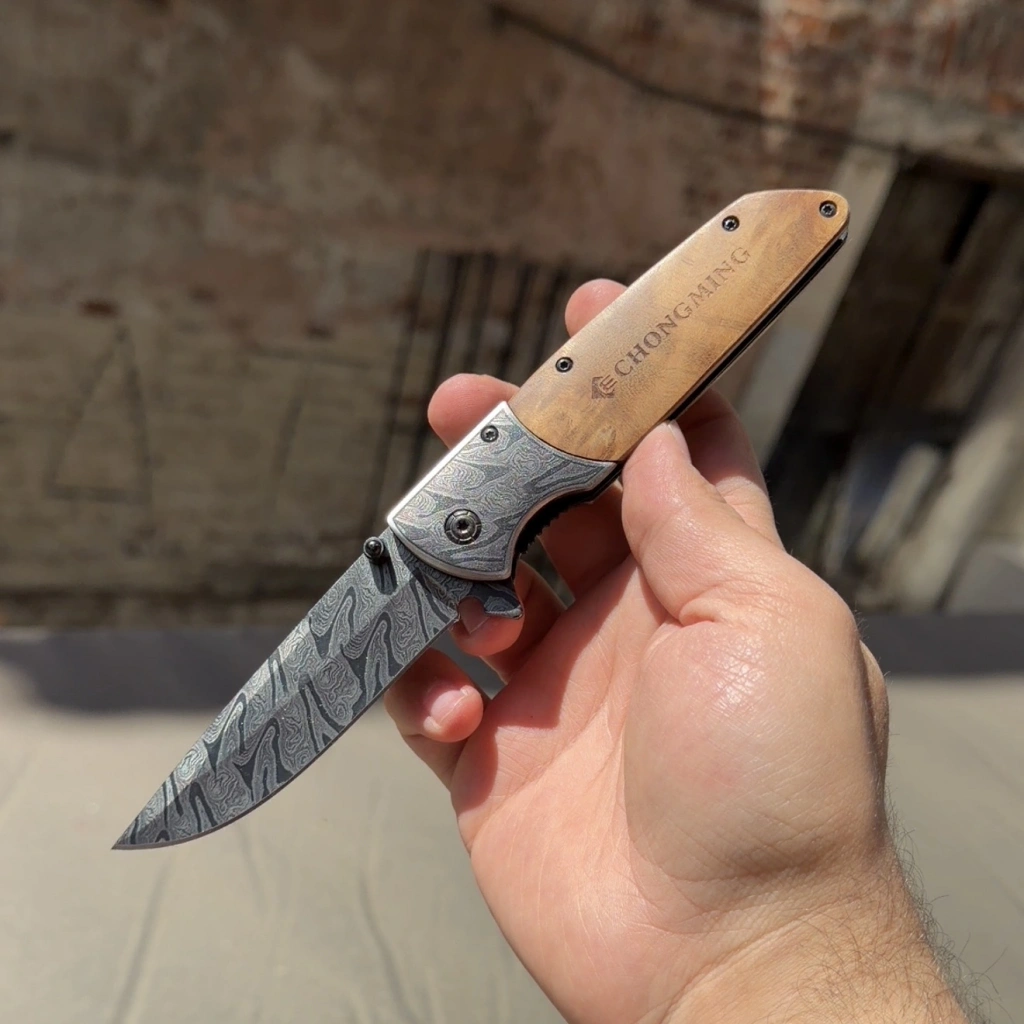 Chongming Ahsap Kabze Çakı 21cm