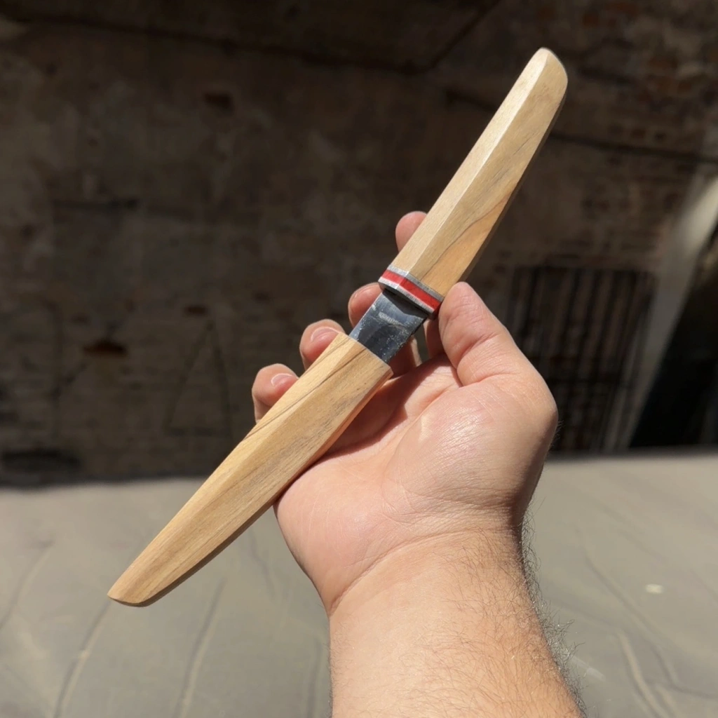 SAMURAİ KAMA AHSAP İÇE GİRMELİ KALİTELİ