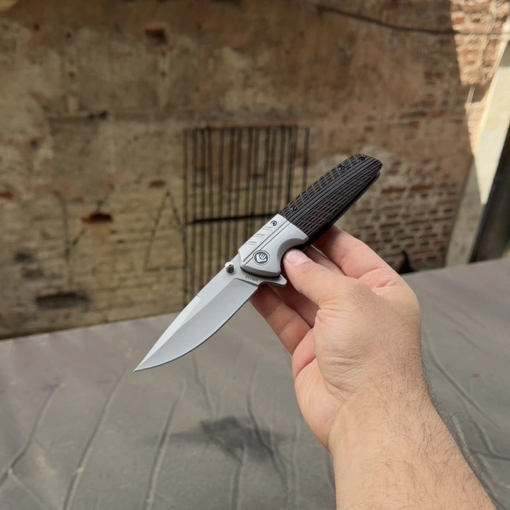 Chongming CM133 Siyah Soft 21cm Çakı