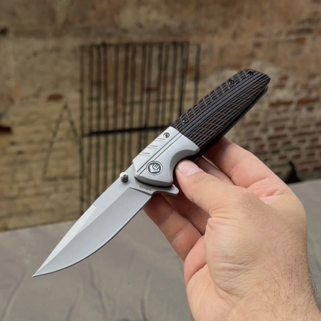 Chongming CM133 Siyah Soft 21cm Çakı