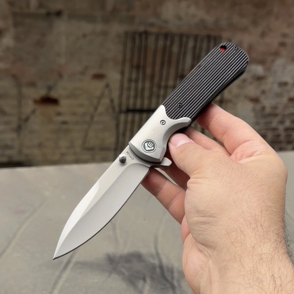 Chongming CM134 Siyah Soft 21cm Çakı