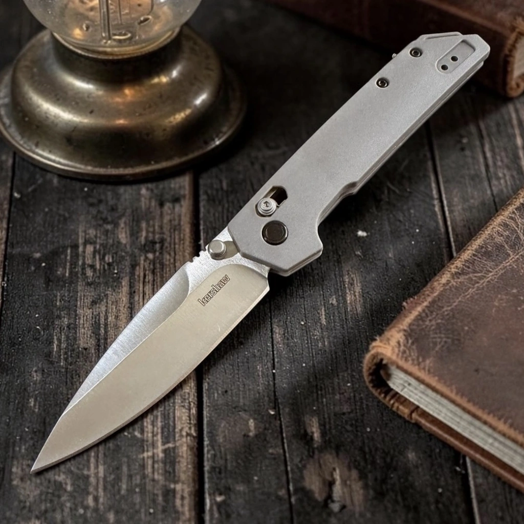 KERSHAW 2038 GRİ Gümüş 21cm