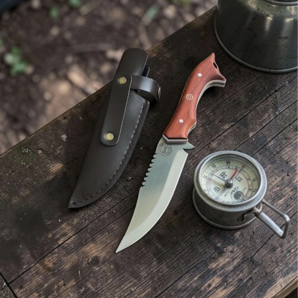Kurt Saplı 21cm Outdoor Bicak
