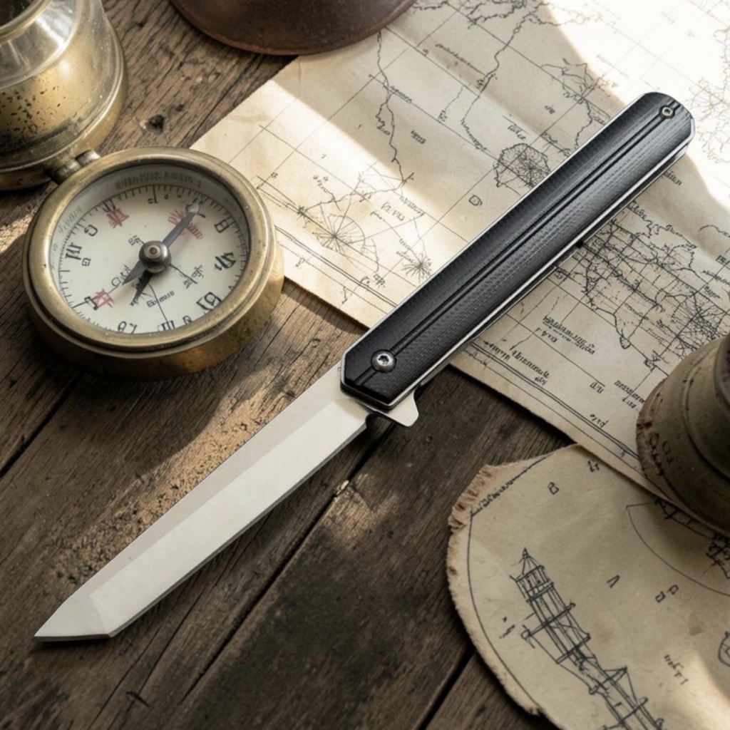 D2 Habsbugs Çelik Çakı 21 Cm Tanto