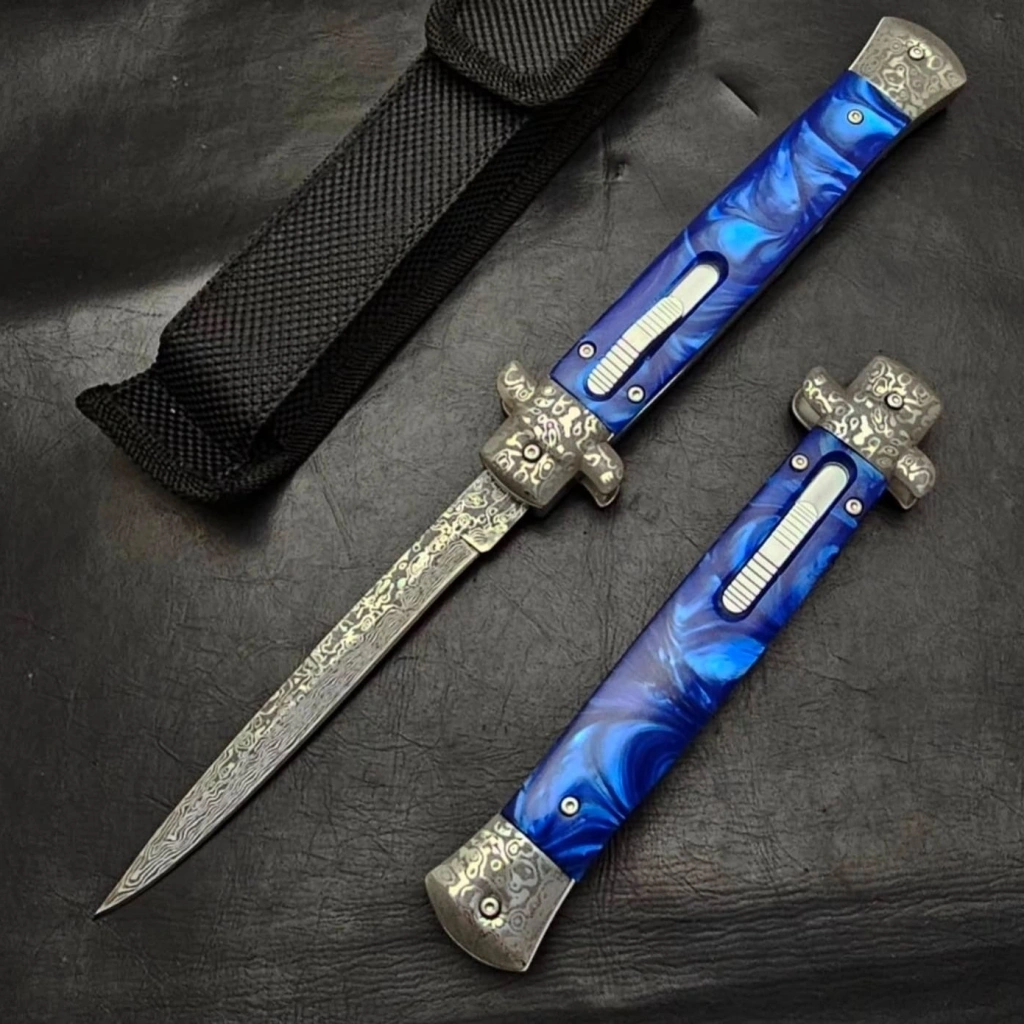 AKC TANK 28CM MAVİ DAMASCUS