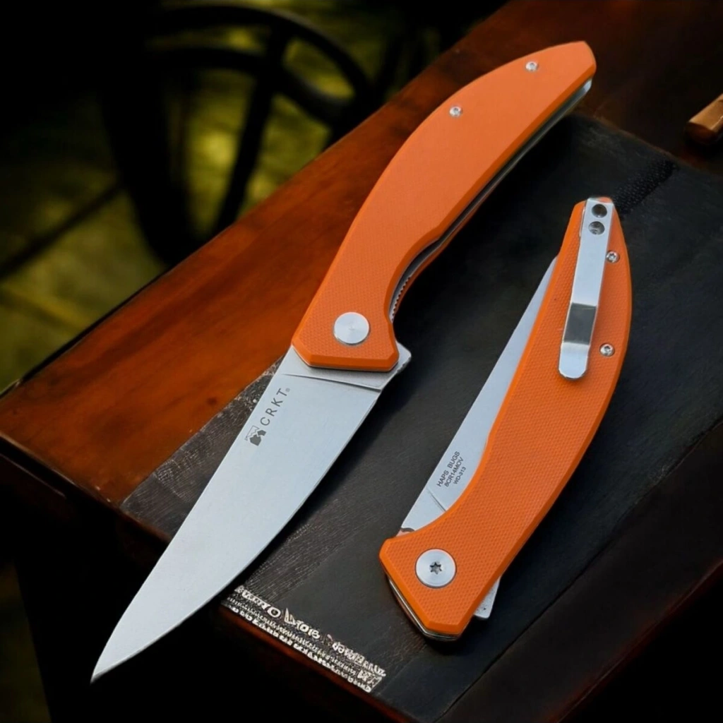 CRKT TURUNCU MİKA KABZE ÇAKI 20 CM