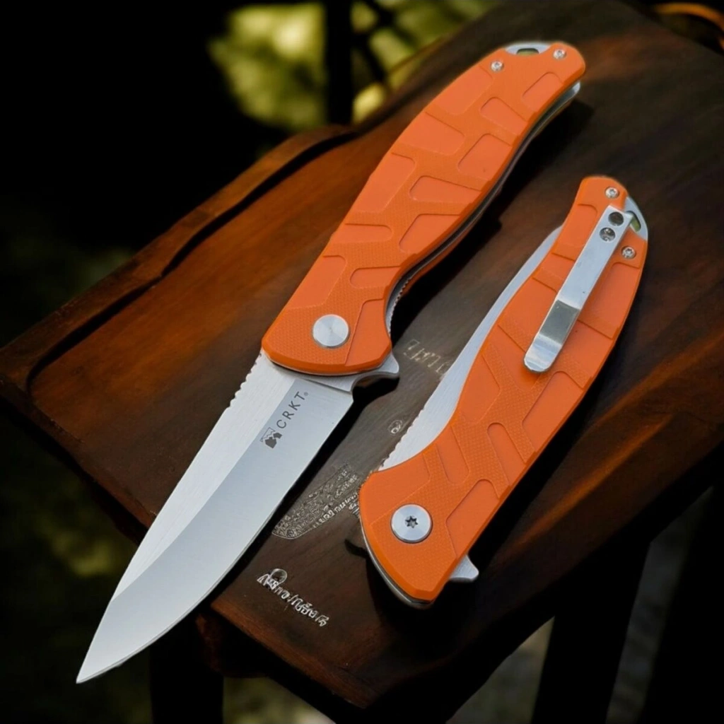 CRKT TURUNCU MİKA KABZE ÇAKI 20 CM