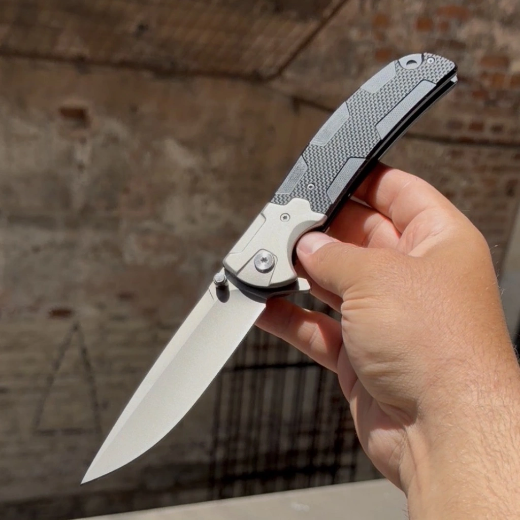 D2 ÇELİK / 2362 BK SİYAH KABZE KALİTELİ ÇAKI 23CM