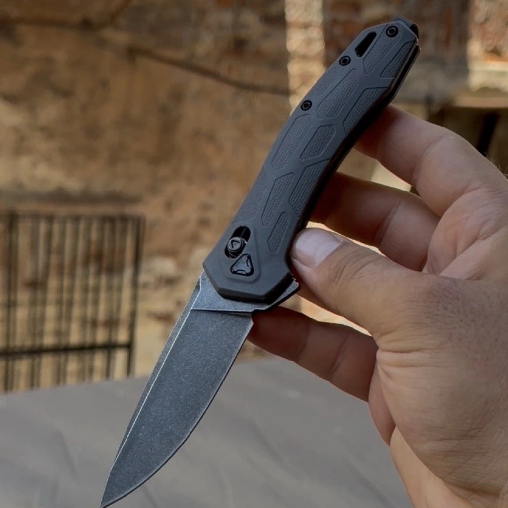 Grey Wolf BS25-10004 Bk D2 paslanmaz çelik Çakı 21 cm