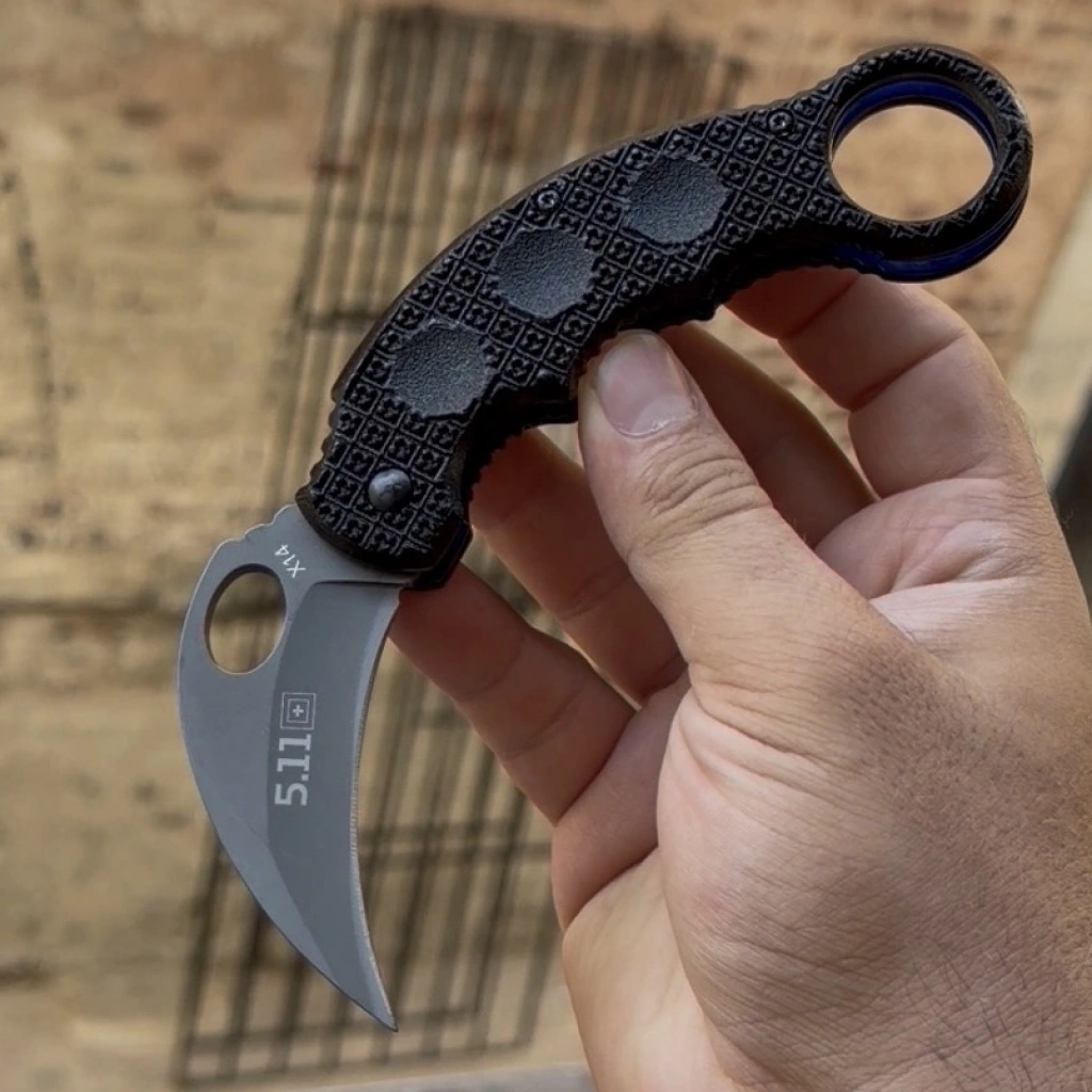 SİYAH KARAMBİT 5 11 TARANİ KNİFE SERİSİ 16CM