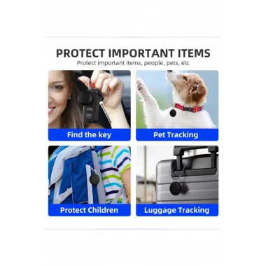 Airtag Android Konum Belirleme Akıllı Takip Cihazı Smart Finder Beyaz