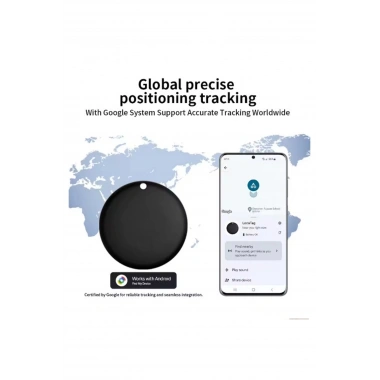Airtag Android Konum Belirleme Akıllı Takip Cihazı Smart Finder Siyah