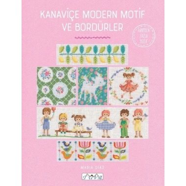 Kanaviçe Modern Motif Ve Bordürler