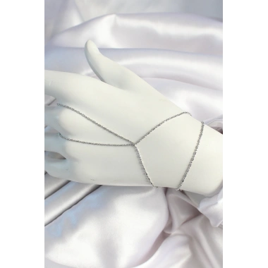 Pirinç Gümüş Renk Zincirli Şahmeran