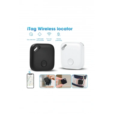 Smart Tag Airtag Akıllı Takip Cihazı Apple My Find Uyumlu Beyaz