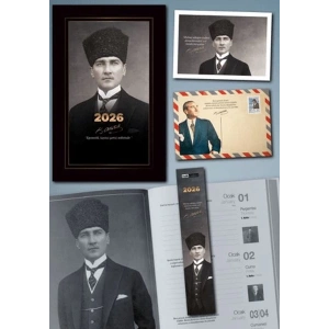2026 Atatürk Ajandası - Kalpaklı