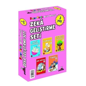 3 Yaş Zeka Geliştirme Seti - 5 Kitap Takım
