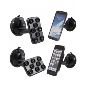 Araç İçi Telefon-tablet-navigasyon Tutucu-(8 Vantuzlu Döner Başlıklı)