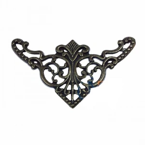 Dekoratif Köşe Süsü, Köşelik - Büyük, 31x55mm, Antik, 1 Adet