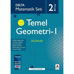 Delta Matematik Seti 2.Kitap - Herkes İçin Temel Geometri 1
