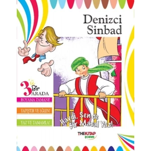 Denizci Sinbad (Üçü Bir Arada Etkinlik Kitabı)