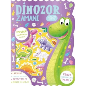 Dinozor Zamanı - Çıkartmalı Aktivite Kitabı