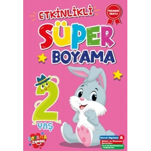 Etkinlikli Süper Boyama 2Yaş