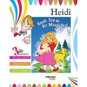 Heidi (Üçü Bir Arada Etkinlik Kitabı)